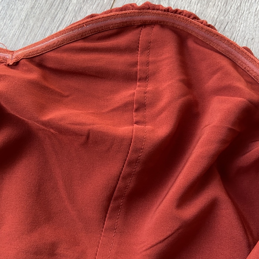 Off the Shoulder Rust colored Top - Picture 10 of 10